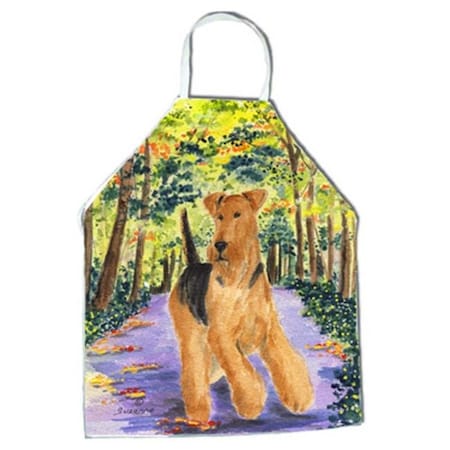 Carolines Treasures Carolines Treasures SS8208APRON Airedale Apron - 27 x 31 in. SS8208APRON